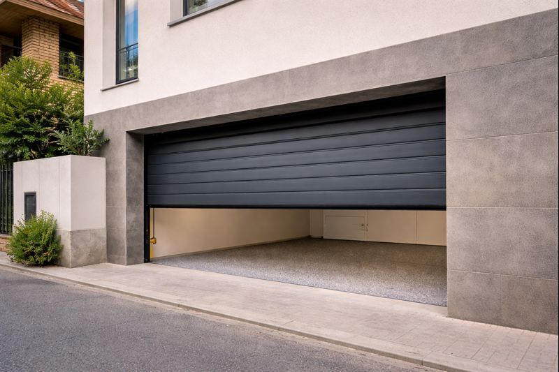 Automatización de puerta de garaje en adosado de Gandia