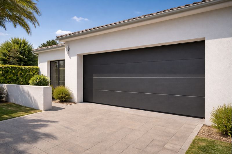 Automatización de puerta de garaje en chalet en Gandia