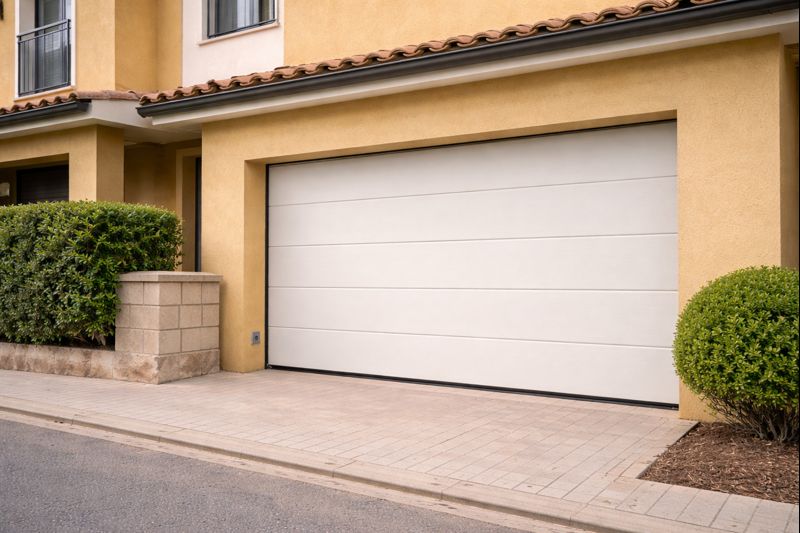 Puerta seccional en vivienda adosada de Gandia